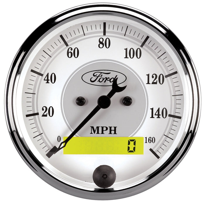 AutoMeter 880355 GAUGE; SPEEDOMETER; 3 1/8in.; 160MPH; ELEC. PROG. W/LCD ODO; FORD MASTERPIECE - Truck Part Superstore