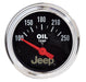 AutoMeter 7040 DIRECT FIT DASH KIT; WRANGLER (YJ) 87-96; TACH/MPH/FUEL/OILP/WTMP/VOLT/TRANS; JE - Truck Part Superstore