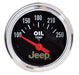 AutoMeter 880429 GAUGE; OIL TEMP; 2 1/16in.; 250deg.F; ELEC; JEEP - Truck Part Superstore