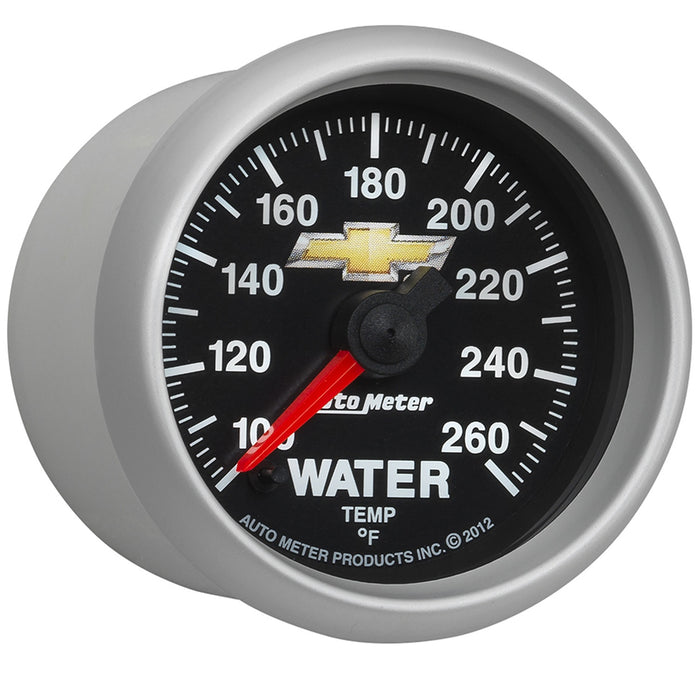 AutoMeter 880446 GAUGE; WATER TEMP; 2 1/16in.; 100-260deg.F; DIGITAL STEPPER MOTOR; CHEVY GOLD BO - Truck Part Superstore