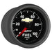 AutoMeter 880449 GAUGE; FUEL PRESS; 2 1/16in.; 100PSI; DIGITAL STEPPER MOTOR; CHEVY GOLD BOWTIE - Truck Part Superstore