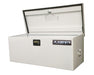 Lund 88048 Steel Job Site Storage Box/Chest; L 42.75 in. x W 18.5 in. x H 17.5 in.; White; - Truck Part Superstore