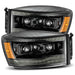 AlphaRex 880530 Projector Headlights Alpha-Black - Truck Part Superstore
