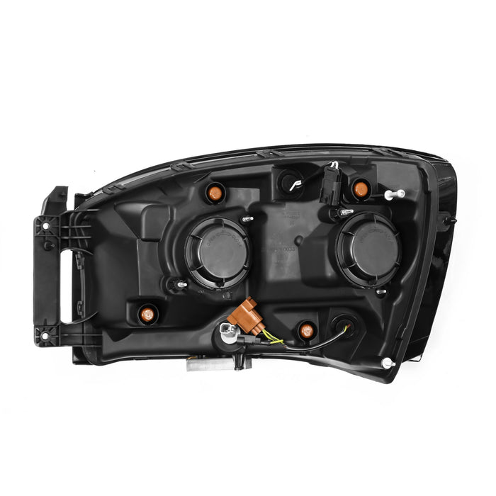 AlphaRex 880536 LED Projector Headlights in Black - Truck Part Superstore