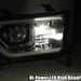 AlphaRex 880715 Projector Headlights Plank Style Design Black - Truck Part Superstore
