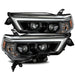 AlphaRex 880726 Projector Headlights Plank Style Design Midnight Black - Truck Part Superstore