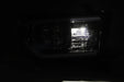 AlphaRex 880729 LED Projector Headlights Plank Style Design Black - Truck Part Superstore