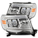 AlphaRex 880743 LED Projector Headlights in Chrome - Truck Part Superstore