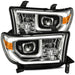 AlphaRex 880786 Projector Headlights Plank Style Design Chrome - Truck Part Superstore