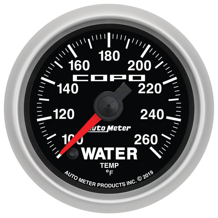 AutoMeter 880875 GAUGE; WATER TEMP; 2 1/16in.; 100-260deg.F; DIGITAL STEPPER MOTOR; COPO - Truck Part Superstore