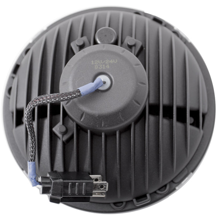 Anzo USA 881035 Universal LED Headlight Replacement Set; 7 in.; Round; Chrome; Pair; - Truck Part Superstore