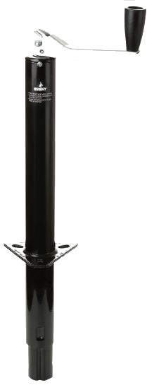 Husky Towing 88126 Man Top Wind Jack 1000 LB Cap Bolt-On or Weld-On Black Steel Inc Mnting Bracket - Truck Part Superstore