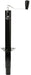 Husky Towing 88126 Man Top Wind Jack 1000 LB Cap Bolt-On or Weld-On Black Steel Inc Mnting Bracket - Truck Part Superstore