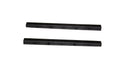 Auto Ventshade (AVS) 88130 Stepshield® Door Sill Protector; Black; 2 pc.; Custom; Front; - Truck Part Superstore