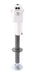Husky Towing 88141 Electric 4500 LB Cap 18" Travel 6" Drop Down Leg 3 Stand LEDS W/O Remote White - Truck Part Superstore