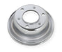 Mr Gasket 8827 Chrome Plated Steel Crankshaft Pulley; Single Groove; Small Block Ford; - Truck Part Superstore