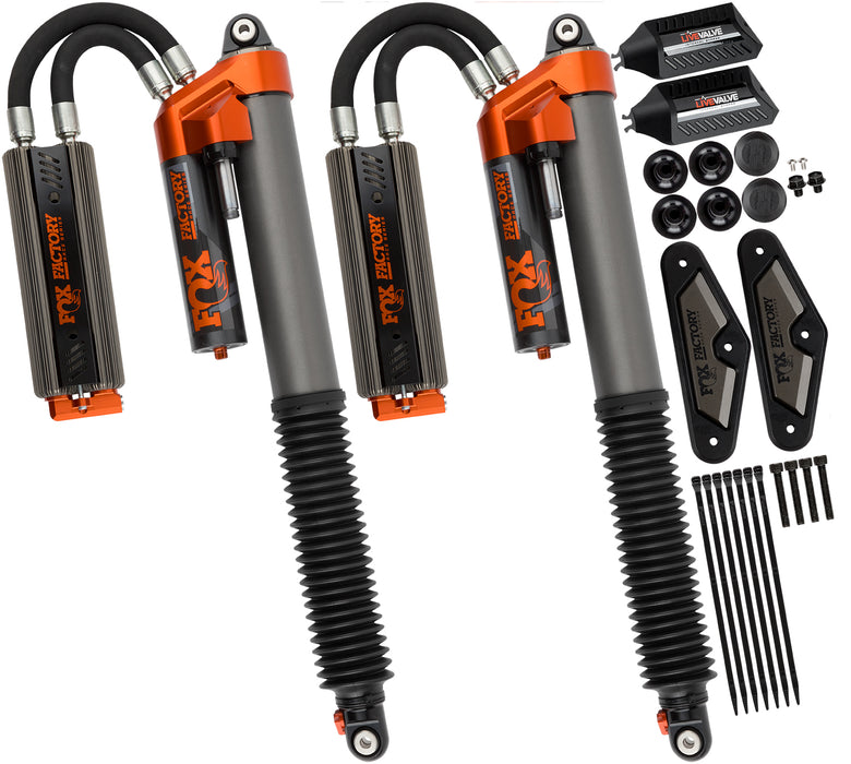 FOX Offroad Shocks 883-09-153 FACTORY RACE SERIES 3.0 LIVE VALVE INTERNAL BYPASS PIGGYBACK (PAIR)-ADJUSTABLE - Truck Part Superstore