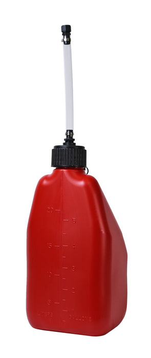 SpeedFx 8830 Red; 5 Gallon Capacity; Plastic; With Filler Hose and Cap - Truck Part Superstore