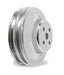 Mr Gasket 8831 Chrome Plated Steel Water Pump Pulley; Double Groove; Small Block Ford; - Truck Part Superstore