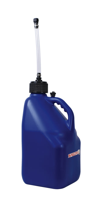SpeedFx 8832 Blue; 5 Gallon Capacity; Plastic; With Filler Hose and Cap - Truck Part Superstore