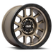 DV8 Offroad 883A-7907312 883 Simulated BeadLock Matte Bronze 17X9 5X127 -12MM DV8 Offroad - Truck Part Superstore