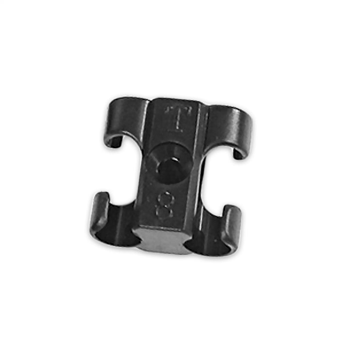 MSD 8841 Spark Plug Wire Spacer Kit; Dual; 8-8.5mm Wires; 16 pc.; Black; - Truck Part Superstore