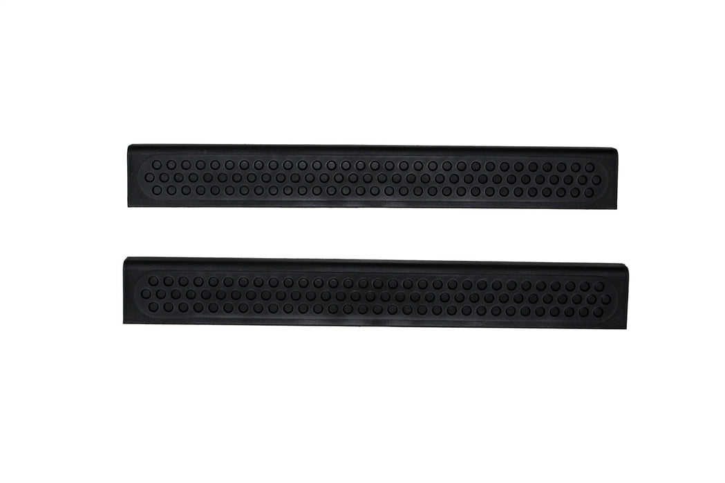 Auto Ventshade (AVS) 88428 Stepshield® Door Sill Protector; Black; 2 pc.; Custom; Front; - Truck Part Superstore