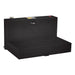 UWS TT-100-L-T-P-B Gloss Black 100-Gallon L-Shape Aluminum Transfer Tank - Truck Part Superstore