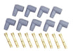 MSD 8851 Spark Plug Boot And Terminal; 90 deg. Socket Style; 9 pc.; - Truck Part Superstore