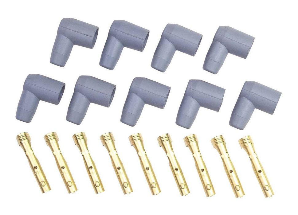 MSD 8851 Spark Plug Boot And Terminal; 90 deg. Socket Style; 9 pc.; - Truck Part Superstore