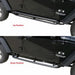 Rampage 88632 Side Bar Retractable RockerGuard Step; Black Textured Finish; Pair; - Truck Part Superstore