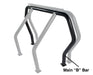 Go Rhino 91002B Bed Bar Component - "B" Main Bar - Black Powdercoat - Truck Part Superstore