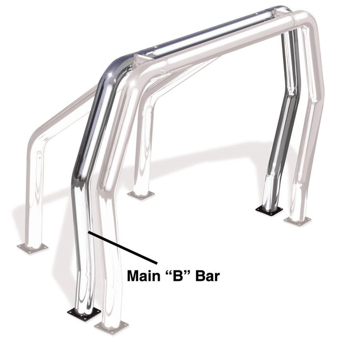 Go Rhino 92002C Classic tubular bed bar styling for truck beds - Truck Part Superstore