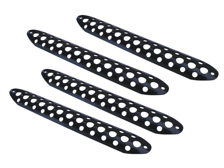 Go Rhino D30003B Replacement Dominator D3 Modular Scuff pads for the upper bar. - Truck Part Superstore