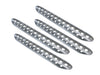 Go Rhino D30003S Replacement Dominator D3 Modular Scuff pads for the upper bar. - Truck Part Superstore