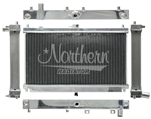 Northern Radiator 205235 Sport Compact Radiator - 15 3/4 x 26 1/8 x 2 1/2 - Truck Part Superstore