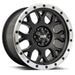 DV8 Offroad 887A-7906920 887 Simulated BeadLock Matte Gold 17X9 6X120 +20MM DV8 Offroad - Truck Part Superstore