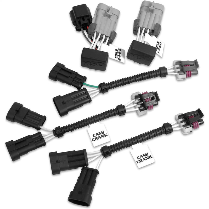 MSD 88862 EFI Harness; 6LS or 6LS-2 to Factory LS2; w/58 Tooth; - Truck Part Superstore