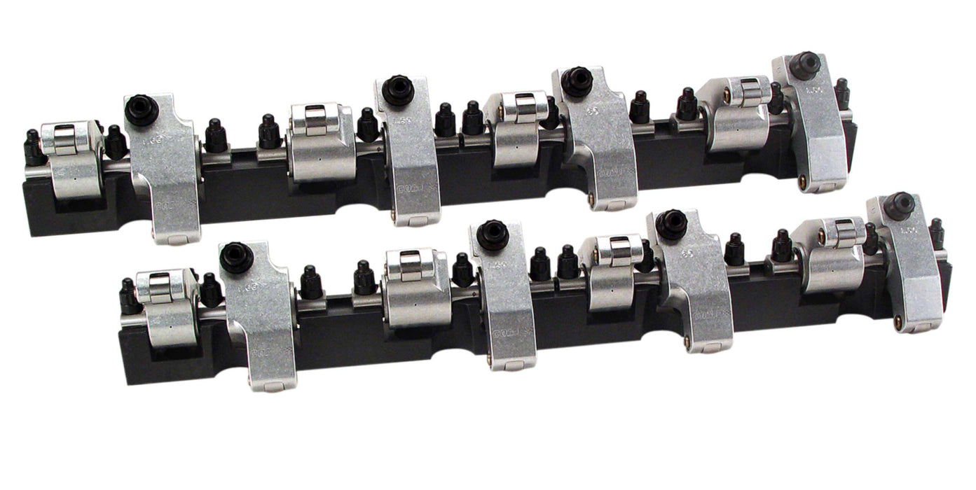 COMP Cams 1502 Shaft-Mount Aluminum 1.6/1.5 Ratio Rocker Kit for SBC w/ AFR 190-210 - Truck Part Superstore