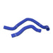 Mishimoto MMHOSE-CIV-88B16BL Honda Civic Silicone Radiator Hose Kit 1988-1991 B16 Engine, Blue - Truck Part Superstore
