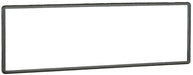 Metra Electronics 89-30-0125 Universal DIN Trimring; Quantity 1; 1/8 in. Border; Plastic; - Truck Part Superstore