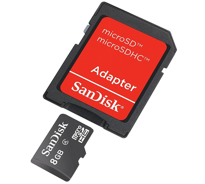 Racepak 890-SD-M8GB Micro SD Memory Card; 8 GB; For Use w/Drag and Pro Drag Racing; - Truck Part Superstore