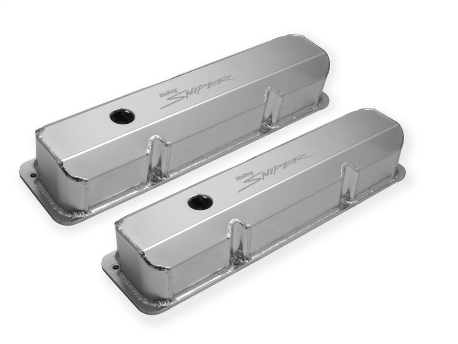 Holley 890001 Aluminum Valve Cover Set - Truck Part Superstore