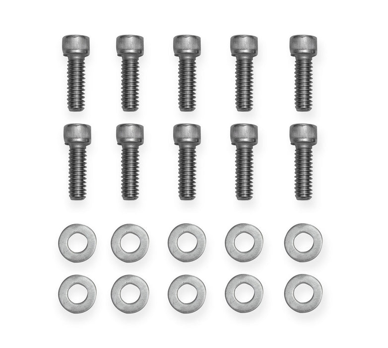 Holley 890001 Aluminum Valve Cover Set - Truck Part Superstore