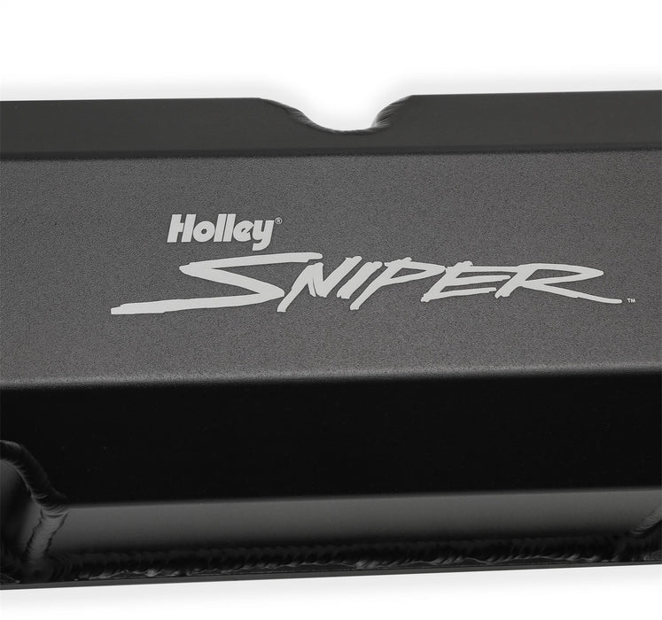 Holley 890001B Aluminum Valve Cover Set - Truck Part Superstore