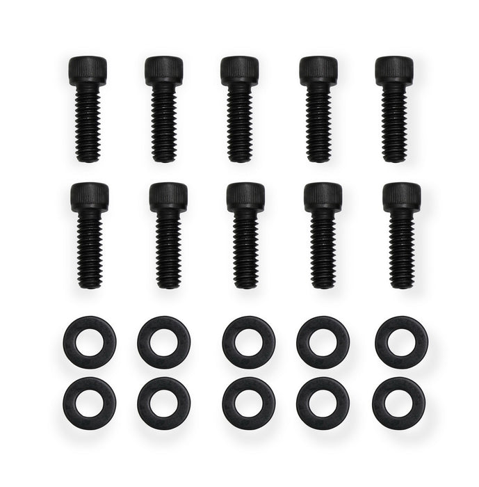 Holley 890001B Aluminum Valve Cover Set - Truck Part Superstore