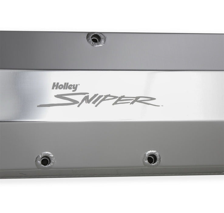 Holley 890002 Aluminum Valve Cover Set - Truck Part Superstore