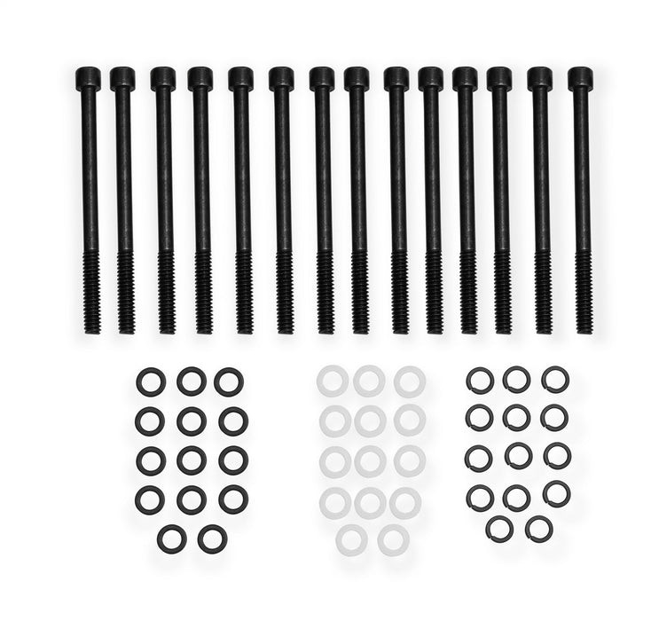 Holley 890002B Aluminum Valve Cover Set - Truck Part Superstore