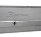 Holley 890003 Aluminum Valve Cover Set; w/Emissions Port; Pair; Natural Finish; - Truck Part Superstore