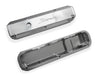 Holley 890003 Aluminum Valve Cover Set; w/Emissions Port; Pair; Natural Finish; - Truck Part Superstore